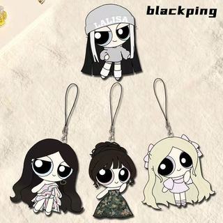 Powerpuff Girls BlackPin Fan Ngoại Vi Điện Thoại Di Động Dây Xích Lisa Park Chae-Young Học Sinh Schoolbag Ba