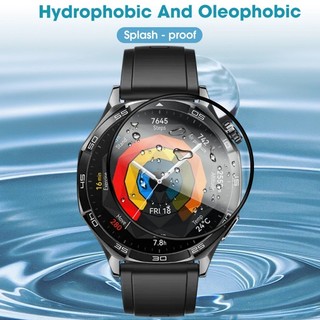 2-10 Chiếc Kính Cường Lực Cạnh Đen Cho Huawei Watch Ultimate 2 GT Runner Active Cyber Cong Kính Bảo Vệ Màn Hình Cho Huawei Watch GT 6 5 3 2 2e 2 Pro SE 46mm 42mm 41mm Kính HD