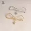 Ống nghe bác sĩ sáng tạo thời trang Trâm cài kim loại Lapel Pin Bapa Túi đựng quần áo Huy hiệu giày Trang sức Quà tặng Phụ kiện [Mina]