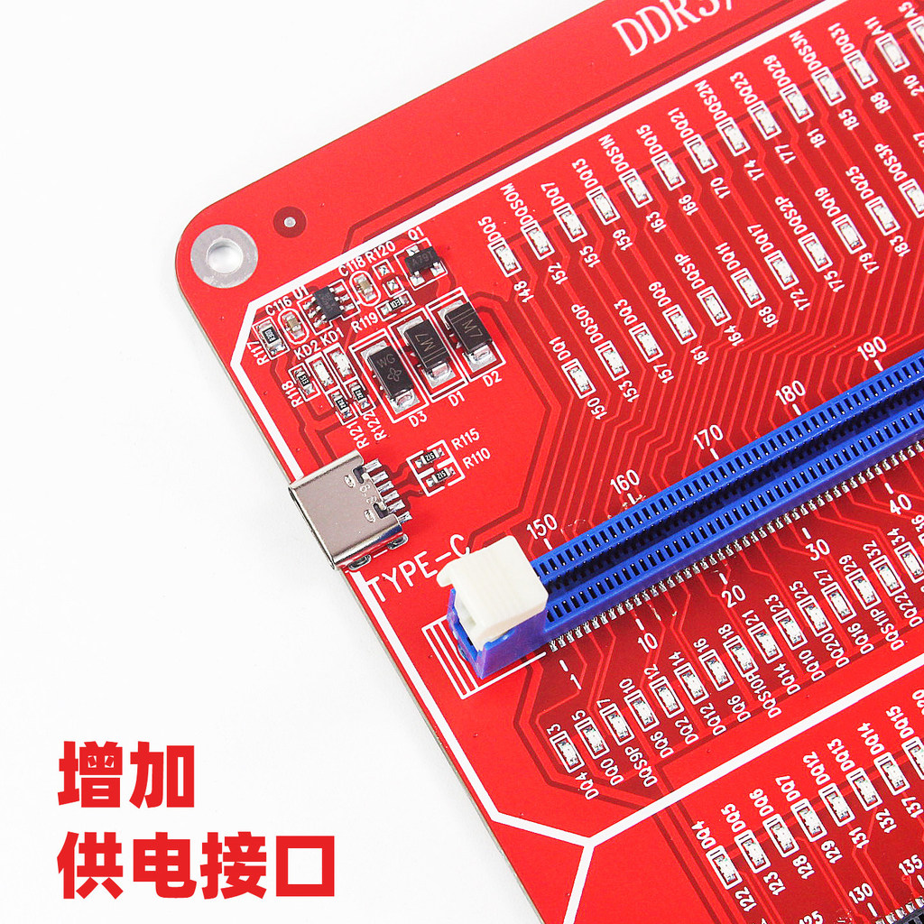 Máy kiểm tra RAM DDR3 / DDR4 có đèn LED | Công cụ chẩn đoán bộ nhớ máy tính để bàn cho PCB, Điện trở & Sửa chữa mở / ngắn mạch