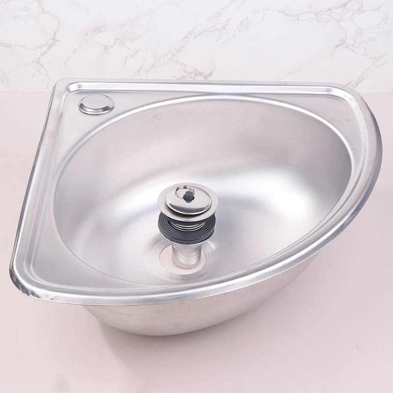 SWEET RV Bồn Rửa Chén Phòng Tắm Không Gỉ Chậu Cắm Trại Góc Rau Motorhome Thanh Thép Nhỏ Bát Đơn Thả Bồn Tắm n