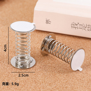 Phụ kiện đồ chơi đầu búp bê Bouncy DIY - Đế lò xo ma thuật 2,5cm 10 miếng