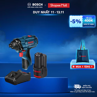 Máy vặn vít dùng pin GDR 120-LI (SOLO) + Bộ Sạc GAL 12V-40 + Pin GBA 2.0Ah