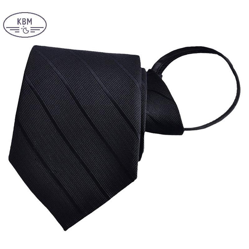KBM Áo Sơ Mi Thanh Lịch 8CM với Thắt Lưng và Cà Vạt - Màu Xanh Đen Đỏ Sọc cho Đám Cưới và Kinh Doanh