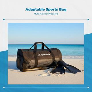 Hilabee Scuba Diving Duffle Bag 60L Dây đeo vai có thể điều chỉnh Túi thiết bị lặn cho bơi lội dưới nước Lướt sóng thể thao ngoài trời