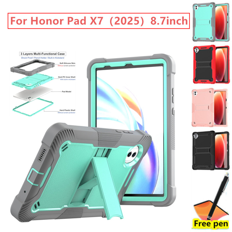Ốp Lưng Tương Thích Cho Honor Pad X7 2025 8.7 inchTablet Đứng Bảo Vệ Vỏ Chống Sốc