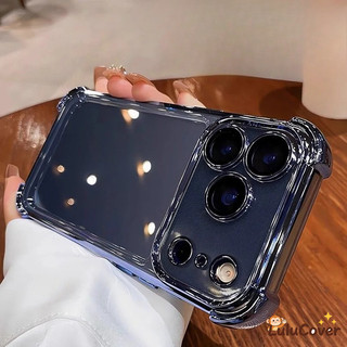 Vỏ trong suốt khung sáng bóng cho Tecno Spark Go 2025 2024 6 GO 1 40 Pro Plus 40C 20C 20 10C 10 9 8C Bao Bling Bling Vỏ bảo vệ ống kính bóng cao cấp sang trọng
