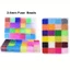 SNUGHOUSE Perler Hama Hạt Bộ, Thủ Công Thủ Công Trang Trí DIY Làm Xếp Hình Hama Hạt Hộp, Sáng Tạo 24 Màu 2.6mm Cao Cấp Đậu Nhỏ Nóng Chảy Hạt Bộ Dụng Cụ Thủ Công Thủ Công