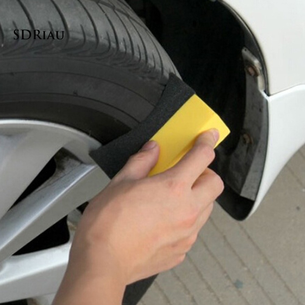 Mút xốp lau chùi đánh bóng lốp xe hơi chuyên dụng