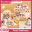 XUAN 1 Chiếc Dụng Cụ Lập Kế Hoạch Bàn 2026 Dễ Thương Chó Series Lịch Để Bàn Hàng Năm Chương Trình Nghị Sự Người Tổ Chức Ghi Chú Cho Văn Phòng Tại Nhà Trường Học Lập Lịch Hàng Ngày VN