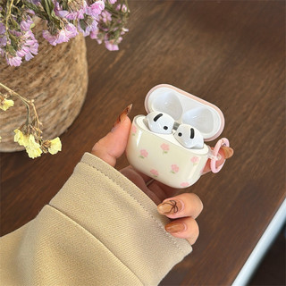 Hoa hồng cho AirPods 1 / 2 3 Pro Pro2 pro3 Airpod4 Bộ tai nghe Vỏ bảo vệ Bluetooth không dây AirPods Pro i3 i4 pro3 Vỏ bảo vệ tai nghe