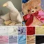 Vải lông thỏ GAVESTO, được mã hóa 50x50cm Lông thỏ giả sang trọng, Vải Polyester dày sang trọng Trang trí đệm