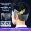 Kẹp tóc YUUKII Sideburns, Thiết bị uốn cong chống thấm nước, Dụng cụ tạo kiểu tóc mượt mà Dễ sử dụng Tấm ép tóc Tame Side cho kiểu tóc