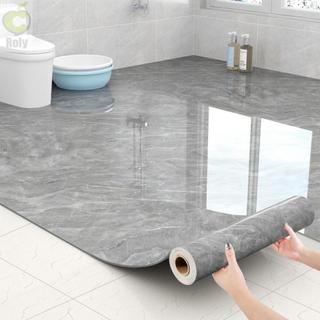 Gạch lát sàn ROLY, Giấy dán tường tự dính và vỏ đá cẩm thạch giả, Miếng dán sàn trang trí chống trượt chống mài mòn đơn giản cho phòng tắm nhà bếp