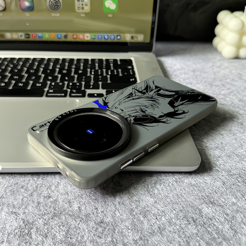 Ốp Điện Thoại Micro Matte Hard Wuthering Waves Cartethyia Cho Vivo X300 Pro X200 Ultra X200 Pro X100S Pro V60 V50 V40 Cho Vivo X200S X100s X100 Pro X90 X80 X70 Vỏ Vivo Chống Sốc
