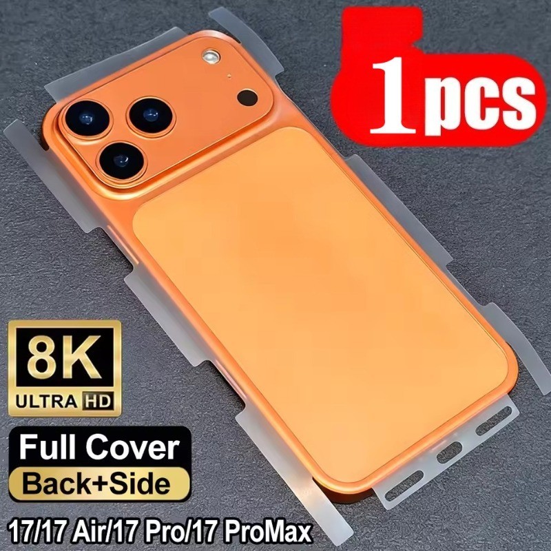 [MIẾNG DÁN PPF] Full lưng và viền for iPhone 17ProMax 16Plus 1615 Pro Max 14 Pro Max 13/ 13 Pro/ 13 Pro Max /12 Pro/12 Promax/11 promax