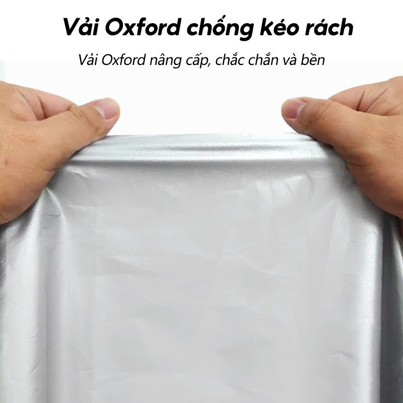 Bạt 3 lớp dùng cho xe máy, chống mưa nắng và bụi với chất liệu bạt dày bảo vệ xe ngoài trời, bạt phủ xe máy