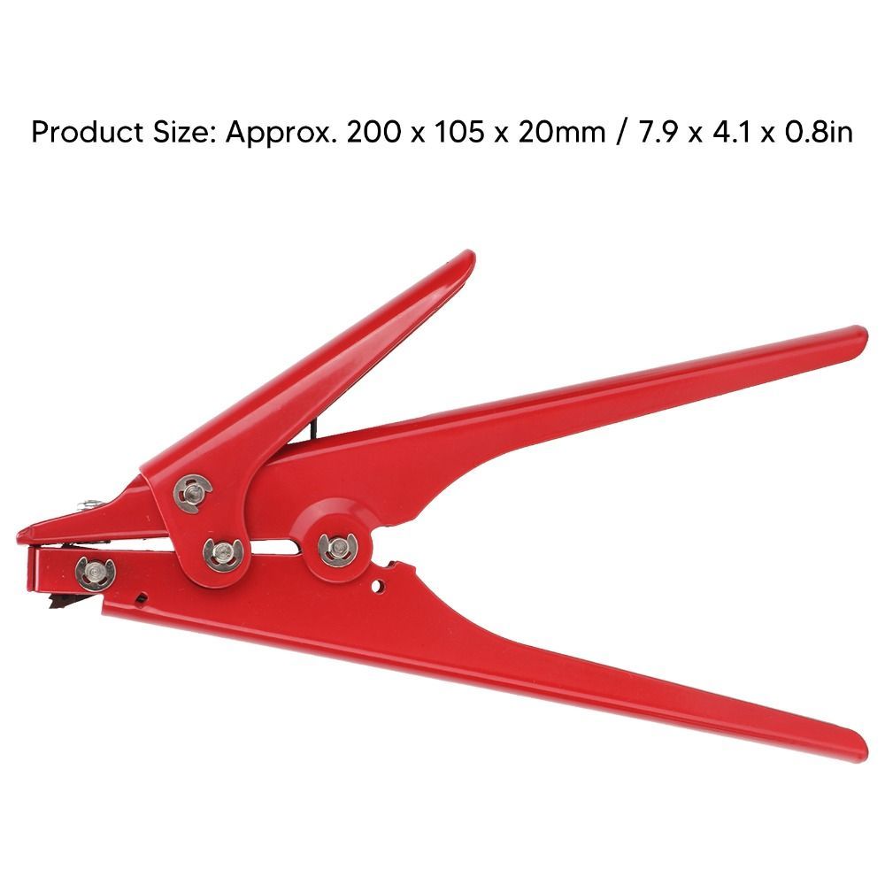 Công cụ buộc cáp DAYBREAK, Công cụ buộc dây kéo dài 8 Inch cắt xả, Thiết kế công thái học màu đen hiệu quả Công cụ cắt và căng thẳng có thể điều chỉnh để quản lý cáp