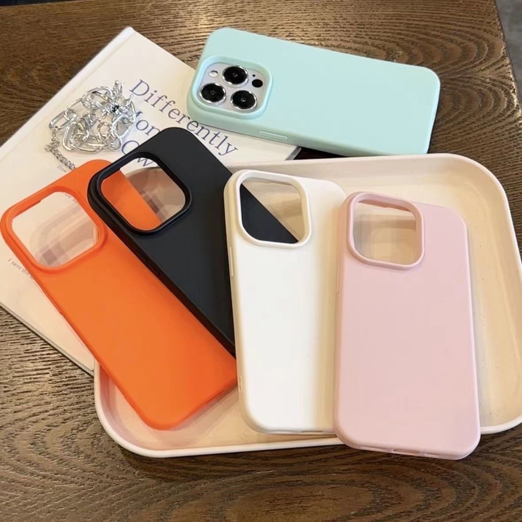 Cao cấp vải vải cho 17promax vỏ điện thoại iPhone14promax đơn giản 13 mài 12 trọn gói 11
