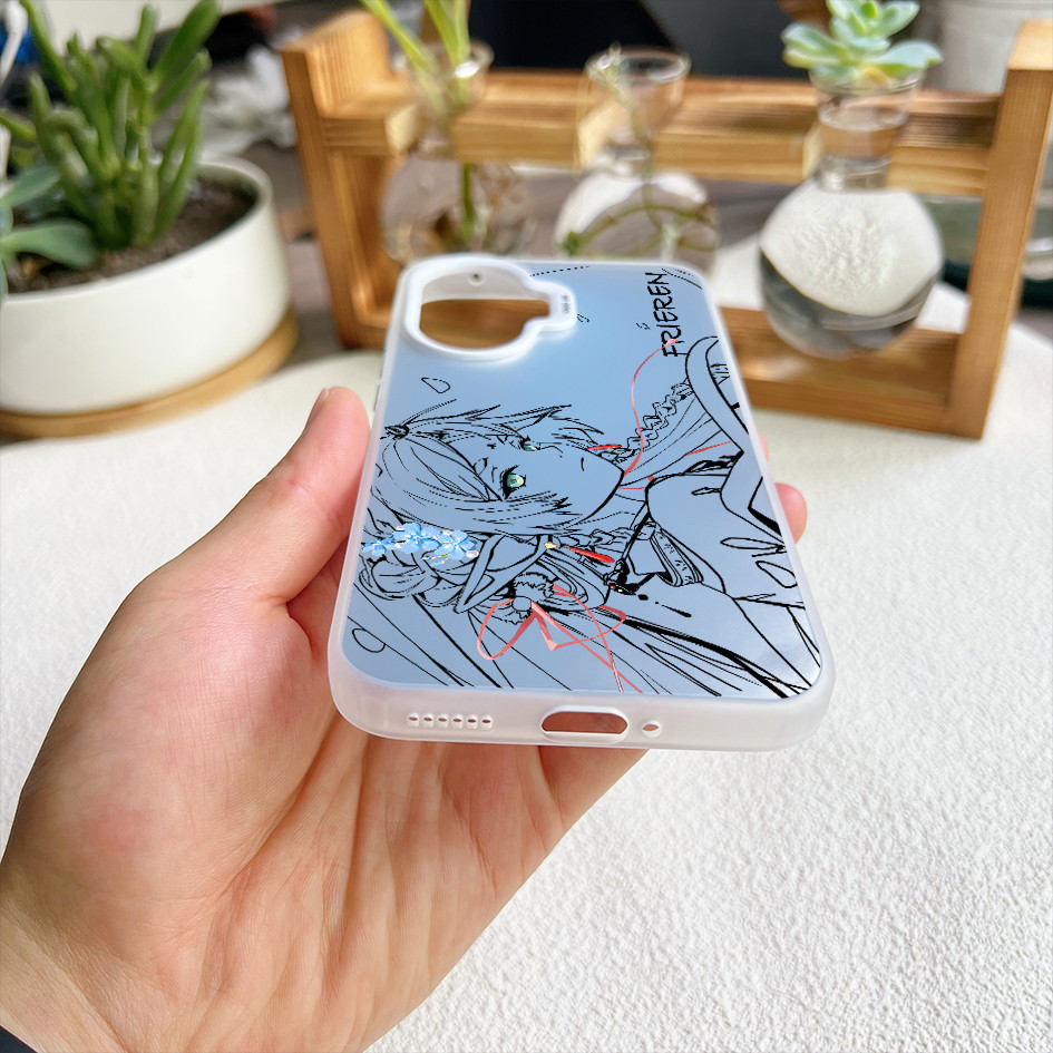 Dành Cho Redmi Turbo 4 Pro Note 15 Pro / 14 / 13 Mi 17 Pro Max 15T 14T K90 Pro Max Frieren Micro Matte Ốp Điện Thoại Xiaomi 15 14 Ultra Chống Sốc Redmi Cover