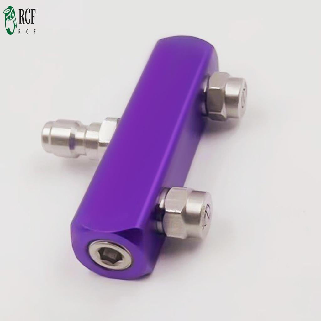 Vòi phun kép cho máy rửa áp lực đính kèm đũa phép phun kép với ngắt kết nối nhanh 1 / 4 Inch