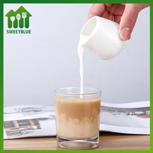 SWEET 50 / 100 / 160 / 220ml Gốm Sứ Lọ Gia Vị Kem Hộp Đựng Cốc Bộ Đồ Ăn Dụng Cụ Nhà Bếp Trắng Đường & Kem & Nồi Sữa Bình n
