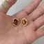 Đá Mắt Hổ Nhẫn Cà Phê Hạt Màu - Phụ Kiện Thời Trang Cho Nữ