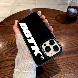 Ốp Điện Thoại Sáng Tạo Cool Black English Niche Thích Hợp Cho iPhone 17promax 16promax 17 16 15 14 pro max 13 12 11 promax xr xs 13pro Vỏ Bảo Vệ Chống Sốc