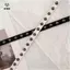 Thắt lưng nữ cổ điển kiểu Mỹ, da mỏng đinh tán phong cách punk metal