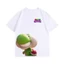Áo thun manga Super Mario Galaxy với hình Yoshi, thiết kế dễ thương, tay ngắn phù hợp mùa hè