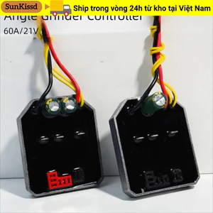 Bảng điều khiển máy mài góc SUNKISSD, Bảng mạch Công tắc tốc độ 60A, Công tắc tốc độ bền Dụng cụ điện Lithium không chổi than Bảng cờ lê điện cho DAYI