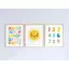 Bảng Chữ Cái Giáo Dục Số Sun Canvas Treo Tường Nghệ Thuật Trang Trí Cho Phòng Bé Phòng Ngủ Trẻ Em Unframed Chống Thấm Nước