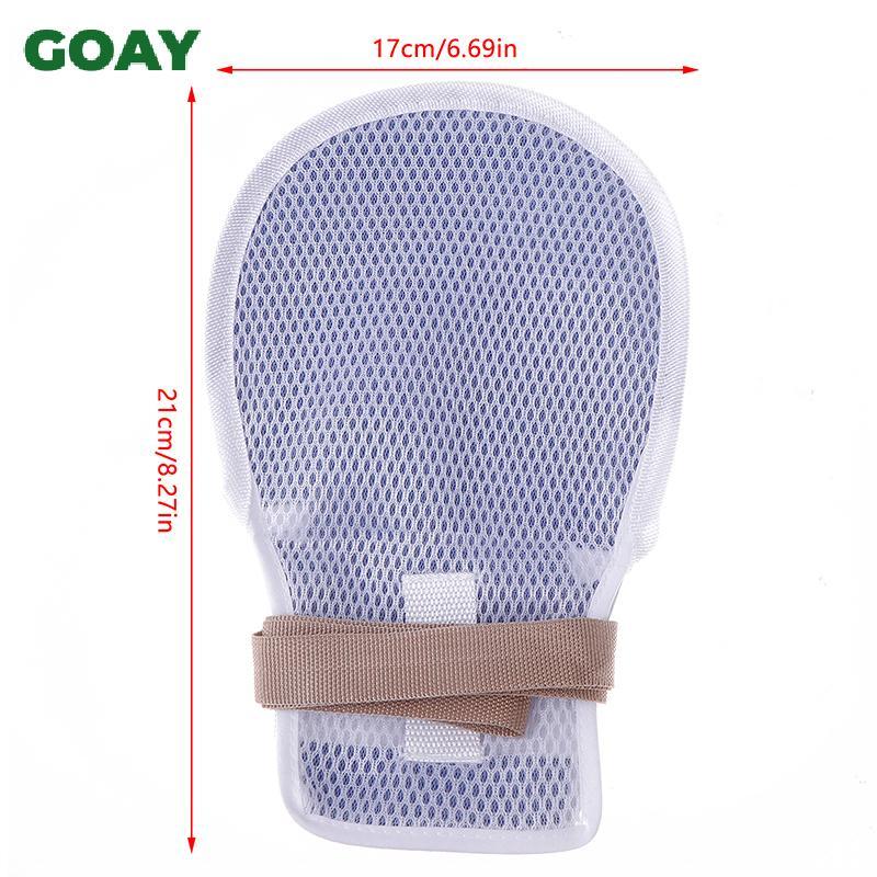GOAY 1 Chiếc Găng Tay Hạn Chế Y Tế Có Thể Tháo Rời Giường Bệnh Nhân Chống Rơi Tay Ràng Buộc Bảo Vệ Người Cao Tuổi Chống Trầy Xước Găng Tay Cố Định VN