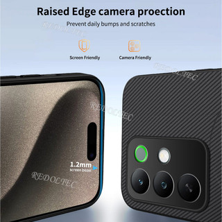 Realme C85 C85Pro 5G 4G Da Chống Sốc Họa Tiết Sợi Carbon Vỏ Từ Tính Realme C85 Pro Sạc Không Dây Mặt Sau Vỏ Điện Thoại