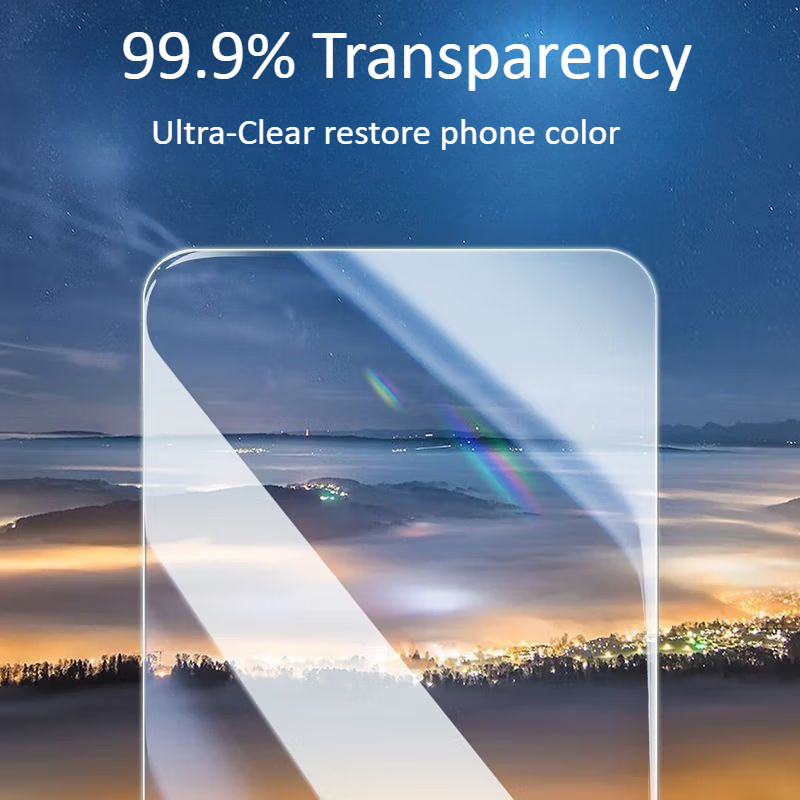 Kính Cường Lực Trong Suốt 9H Cho Tecno Camon 50 2.5D Full Cover Bảo Vệ Màn Hình Cho TECNO camon50 Bảo Vệ Mặt Trước Phim