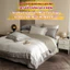 Bộ chăn ga gối Cotton 4 món Memminbedding với tông màu sang trọng kèm họa tiết đa tầng nổi bật, sang trọng