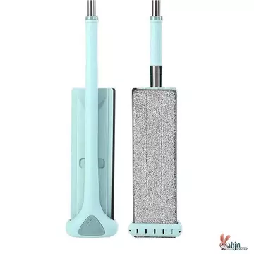 Cây lau nhà rảnh tay Cây lau nhà phẳng ướt khô gia đình Sàn gỗ Cây lau nhà lớn Cây lau sàn Dụng cụ tiện dụng Một cây lau nhà cào