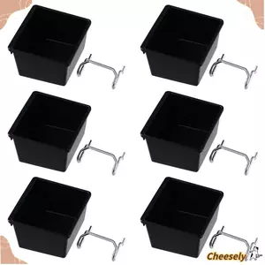 CHEESELY 1 / 6 Bộ Chốt Thùng Cốc Các Loại Dụng Cụ Bảo Quản Hộp Pegboard