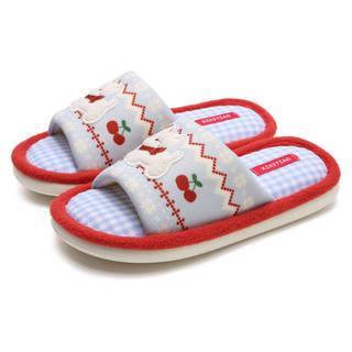 XIXITIAO Dép Nữ Nhà Vải Cotton Đế Mềm Bốn Mùa Giày Sàn Đa Năng