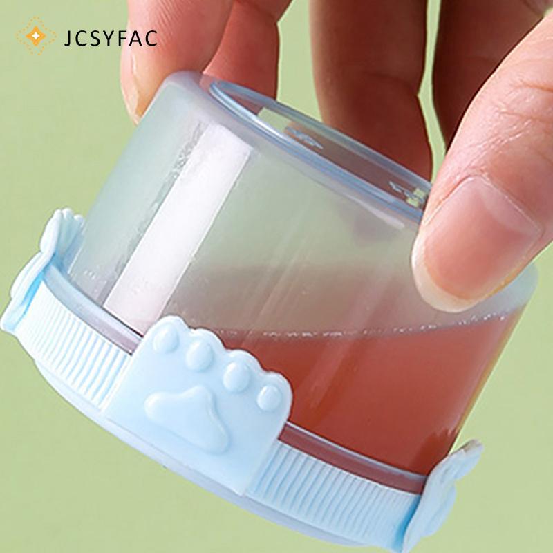 JCSYFAC 1 Chiếc Mini Nước Sốt Chai Gia Vị Hộp Salad Hộp Đựng Cho Thịt Nướng Ngoài Trời Bento Hộp Cơm Trưa Phụ Kiện Mới