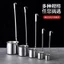 Thép không gỉ 304 Rượu Nho Rượu Đánh Phễu Móc Treo Dầu Tay Cầm Hộ Gia Đình Muỗng Rượu Tay Cầm Dài Bình Rượu Dụng Cụ Tiện Dụng DZ6A