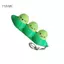 NAMA Nhựa Đậu Đáng Yêu Fidgets Móc Khóa Sáng Tạo Mô Phỏng Pea Móc Chìa Khóa Phụ Kiện Điện Thoại Và Giảm Lo Âu