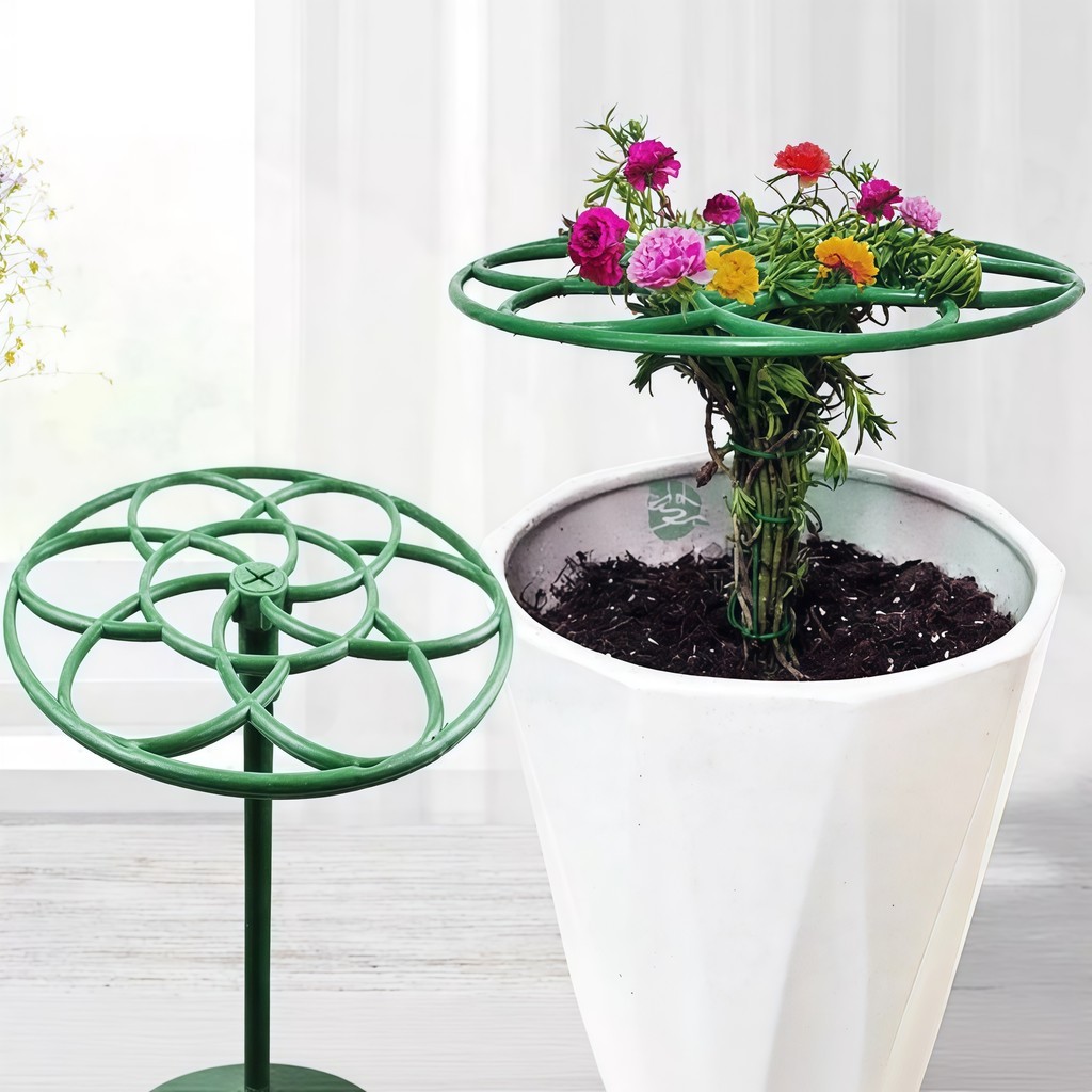 Khung Đỡ Tạo Hình Cây Hoa Mười Giờ Bằng Nhựa PVC Siêu Bền-Khung giá đỡ hoa mười giờ - FE123