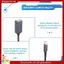 PD100W cho Cáp sạc chuyển đổi DC Square Jack sang USB Type-C Tương thích với bộ sạc máy tính xách tay