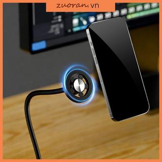 ZUOO Giá đỡ điện thoại từ tính đa năng Bộ chuyển đổi ổ cắm đầu 17mm Giá đỡ điện thoại di động Khớp nối để ổn định