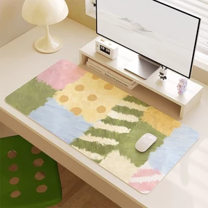 thảm lót chuột cỡ lớn họa tiết caro phong cách hàn quốc thảm trải bàn học sinh viên decor phông nền chụp ảnh sản phẩm