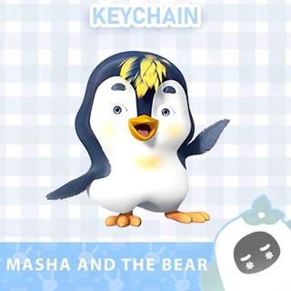 Ganci / Gantungan Kunci Akrilik  MASHA AND THE BEAR - 1