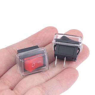Any2Get5% tắt 5 Cái Nút ấn Công tắc Mini 2Pin Bật / Tắt Roer Công tắc có nắp chống nước Bla