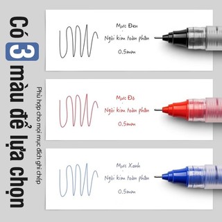 Bút Gel Mực Xanh 0.5mm – Set 30 Cây Viết Mượt Êm Tay, Mực Đậm Nhanh Khô, Dụng Cụ Học Tập Cho Học Sinh