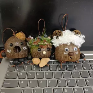 Phong Cách Bão Nước Chuông Tongguo Túi Treo Chuông Gió Búp Bê Thành Phẩm diy Retro Handmade Móc Khóa Bạn Gái Bạn Trai Bạn Trai